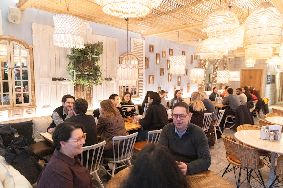 Networking over lunch
